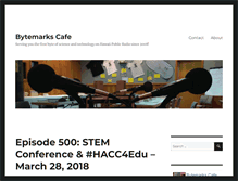 Tablet Screenshot of bytemarkscafe.org